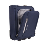 Gino Ferrari Cion 48cm Navy Underseat Suitcase