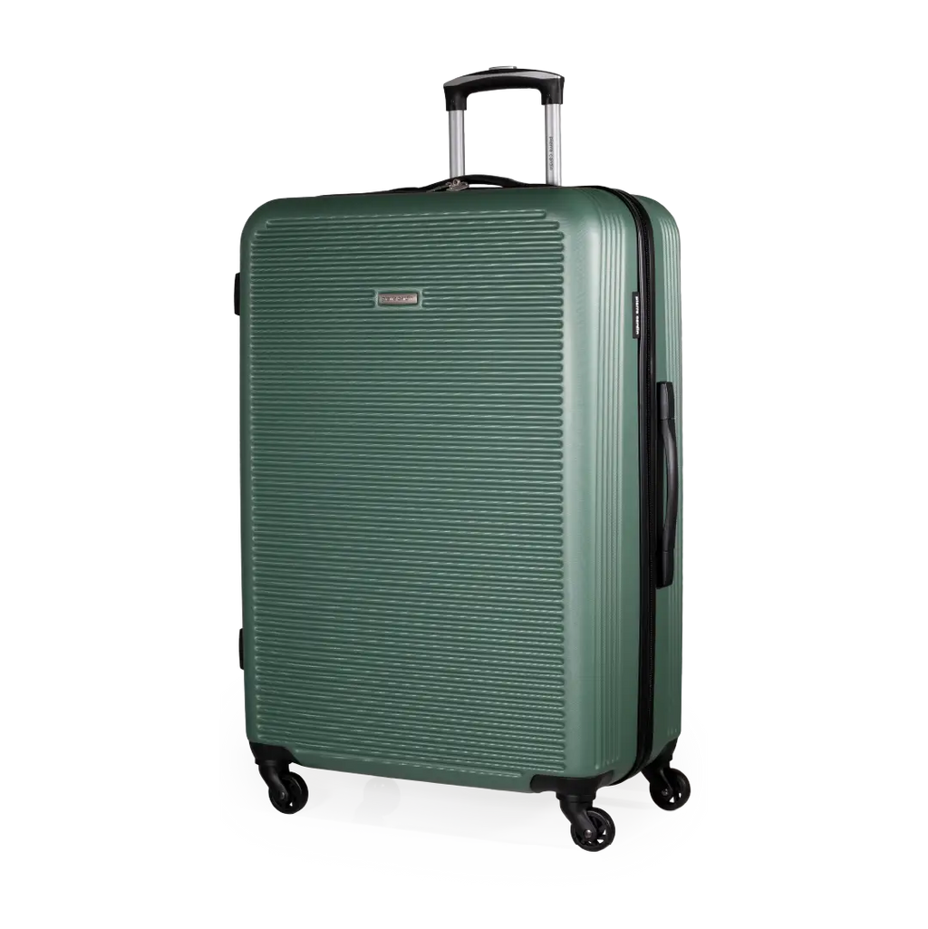 Gino Ferrari Harley 76.5cm Khaki Large Check-In Suitcase