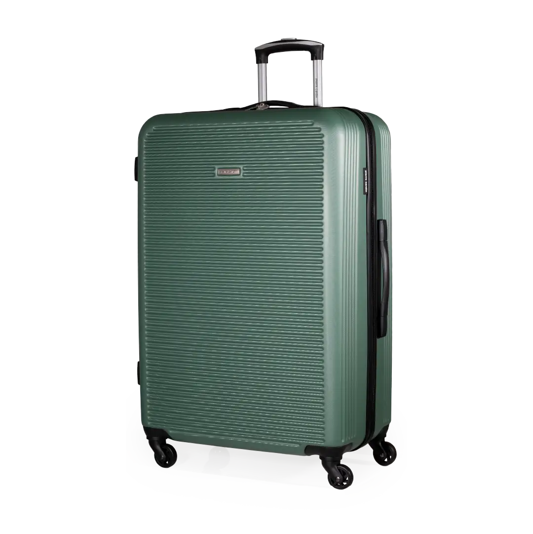 Gino Ferrari Harley 76.5cm Khaki Large Check-In Suitcase