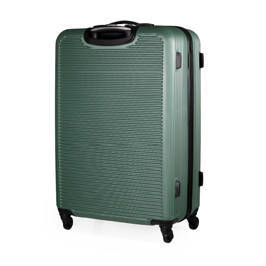 Gino Ferrari Harley 76.5cm Khaki Large Check-In Suitcase