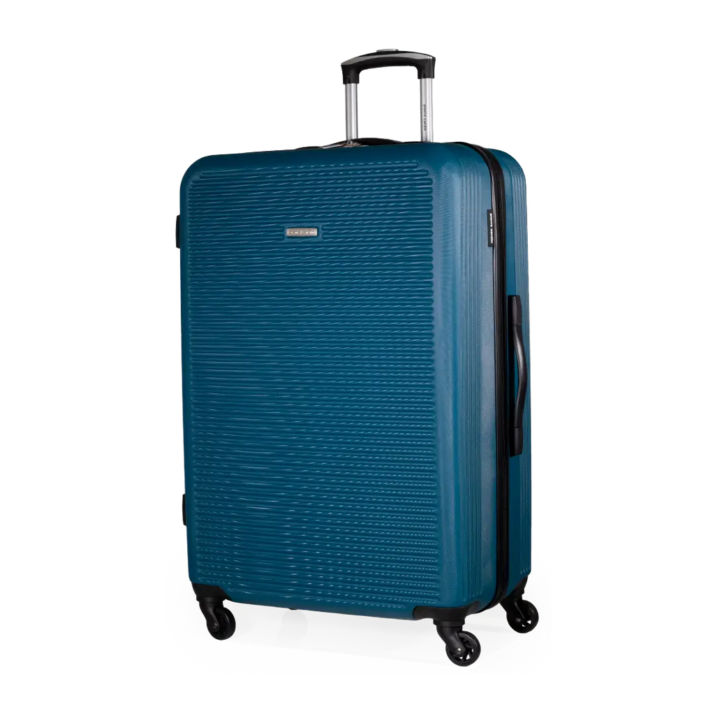 Gino Ferrari Harley 76.5cm Teal Large Check-In Suitcase