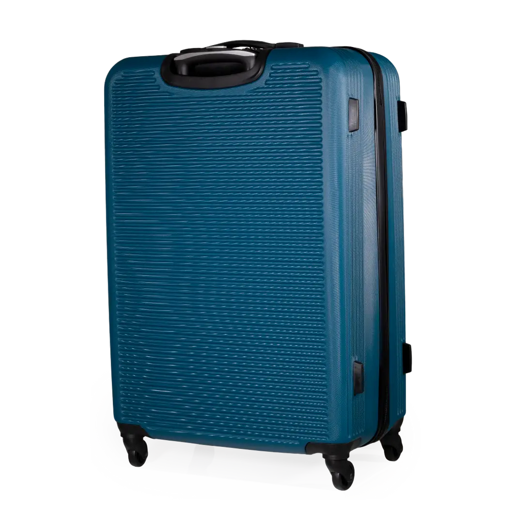 Gino Ferrari Harley 76.5cm Teal Large Check-In Suitcase