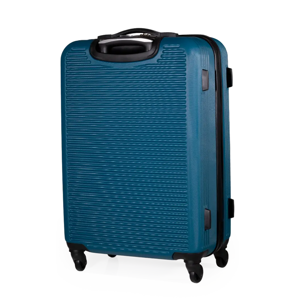 Gino Ferrari Harley 67cm Teal Medium Check-In Suitcase