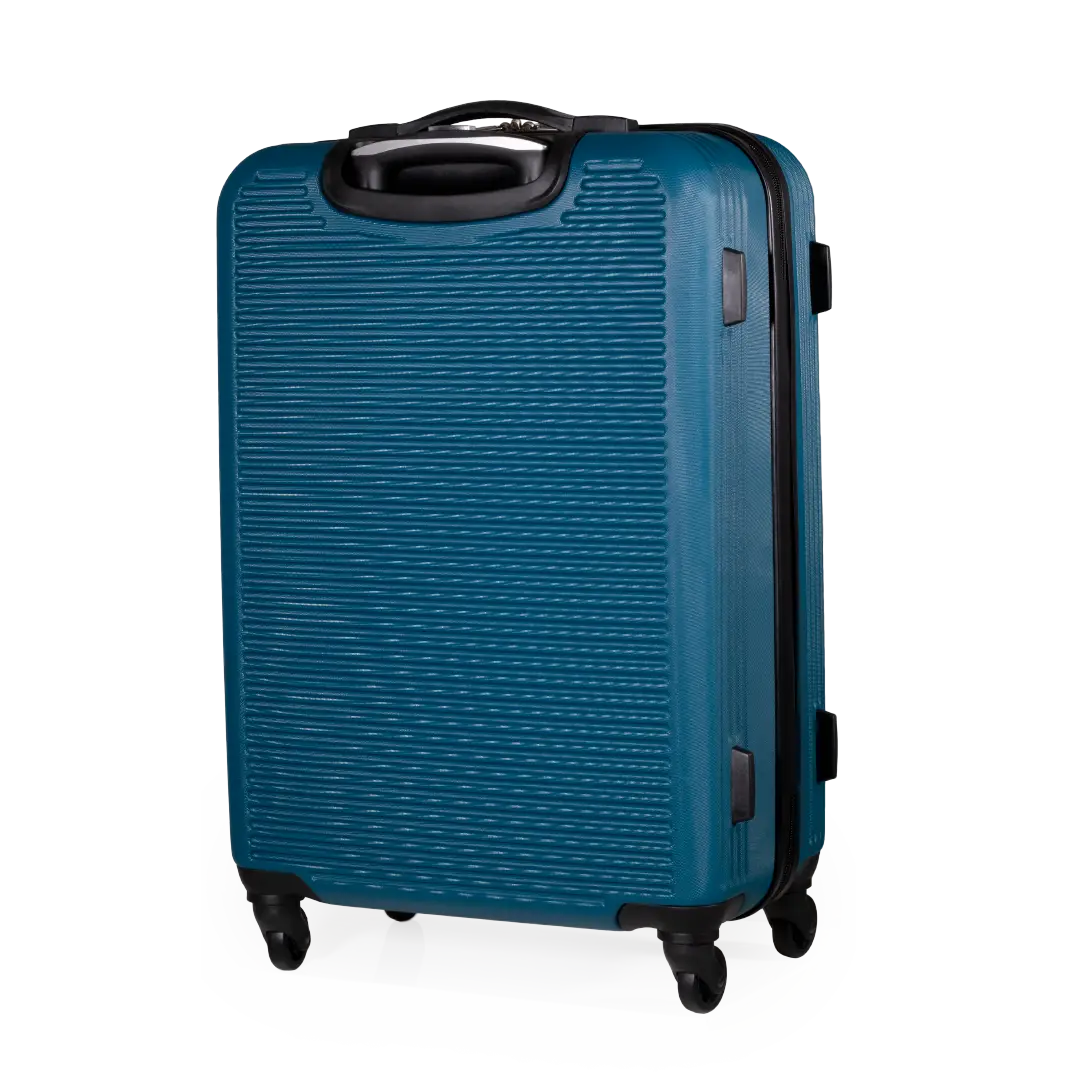 Gino Ferrari Harley 67cm Teal Medium Check-In Suitcase