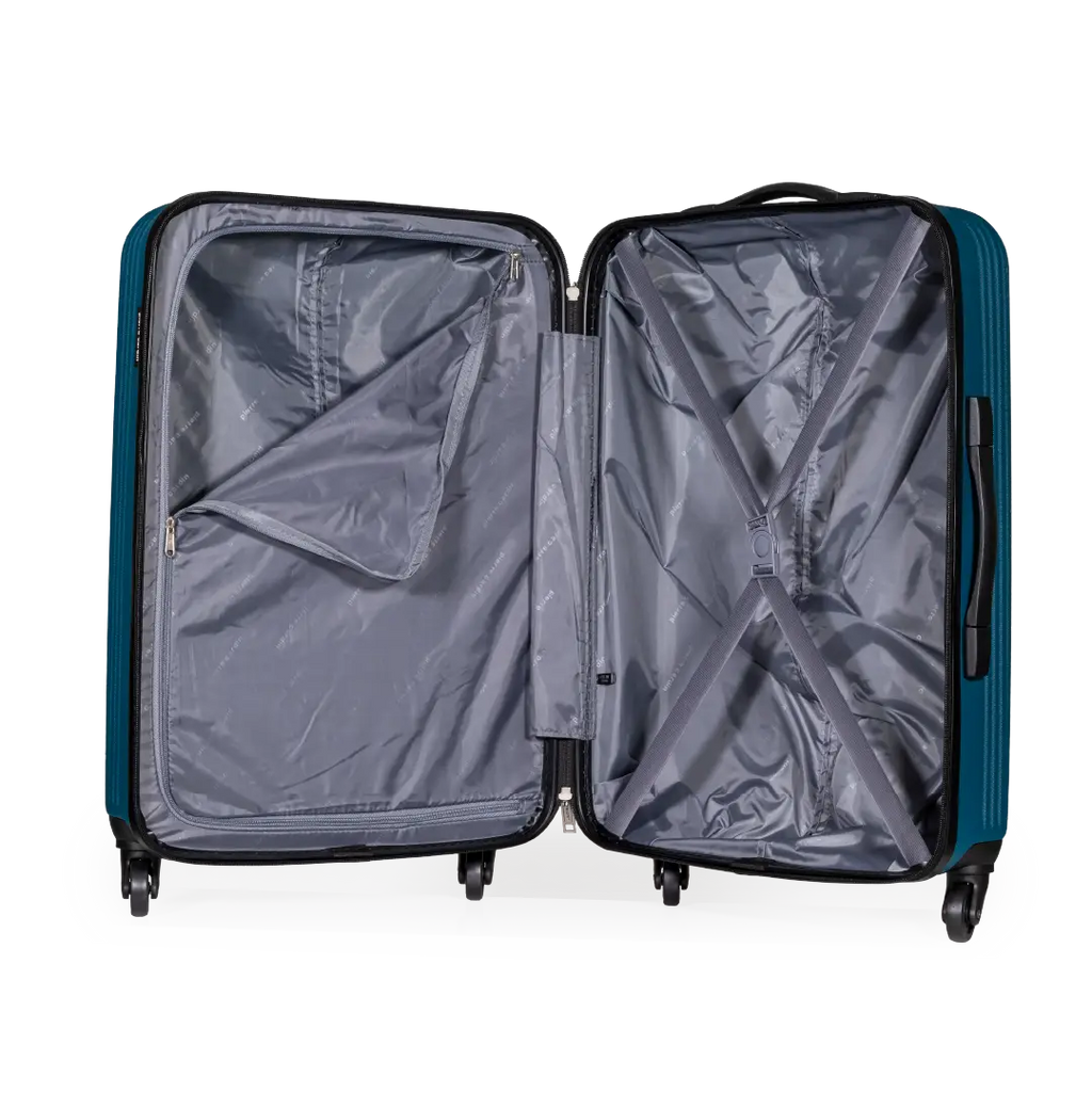Gino Ferrari Harley 67cm Teal Medium Check-In Suitcase