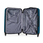 Gino Ferrari Harley 67cm Teal Medium Check-In Suitcase