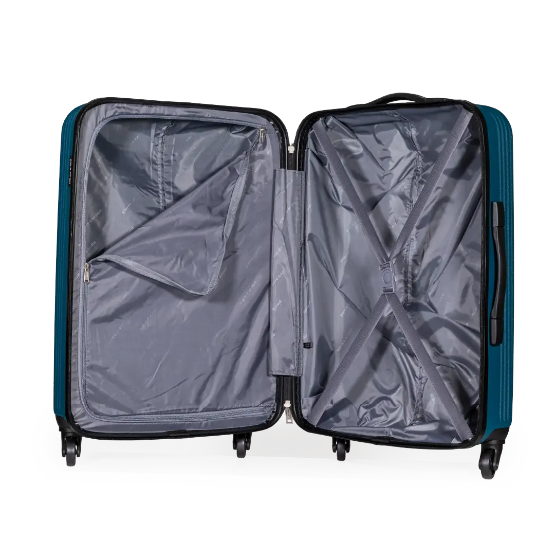 Gino Ferrari Harley 67cm Teal Medium Check-In Suitcase