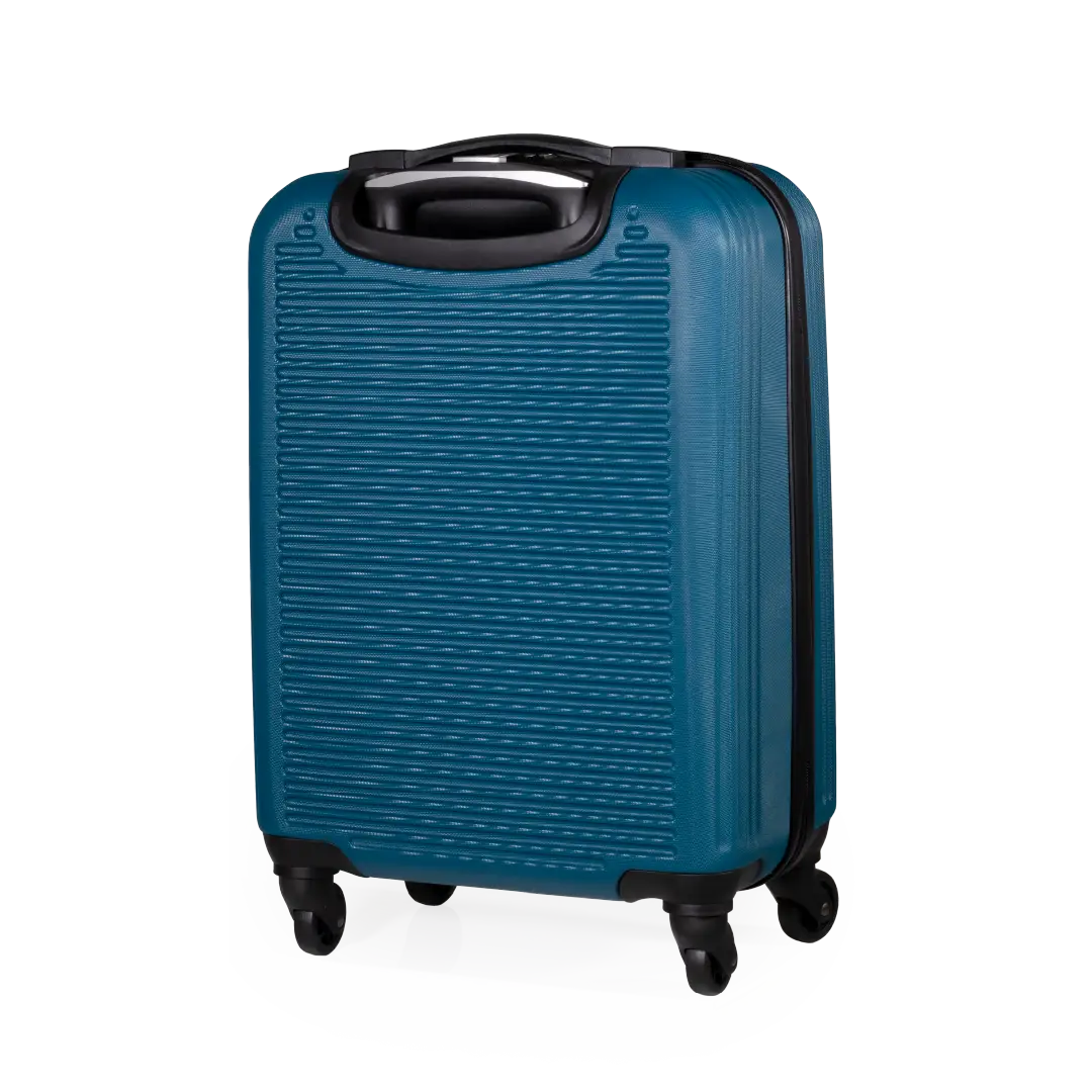 Gino Ferrari Harley 55cm Teal Carry-On Suitcase