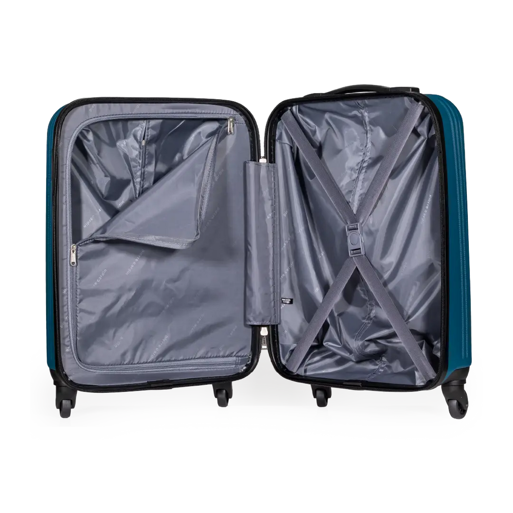 Gino Ferrari Harley 55cm Teal Carry-On Suitcase
