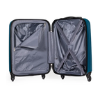 Gino Ferrari Harley 55cm Teal Carry-On Suitcase