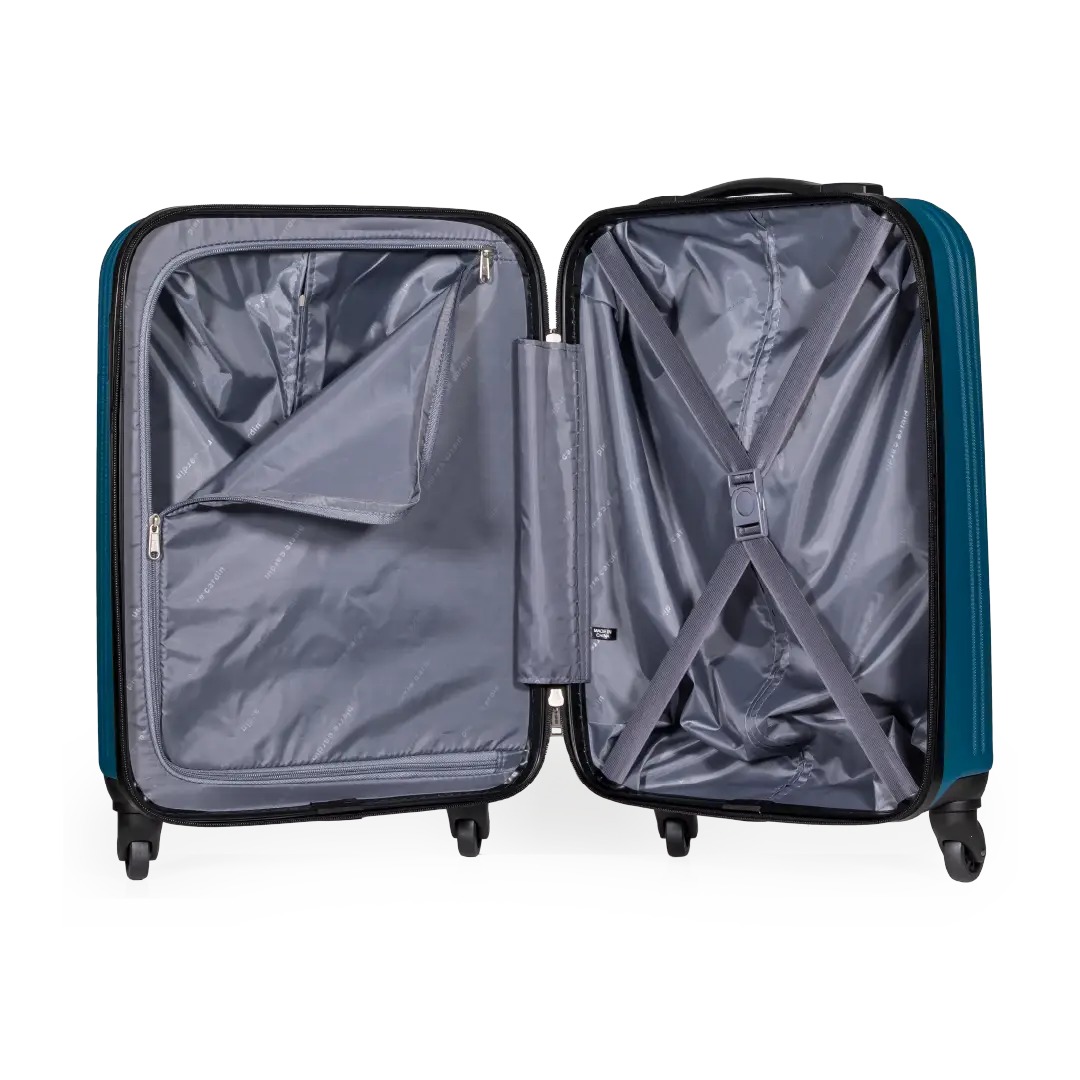 Gino Ferrari Harley 55cm Teal Carry-On Suitcase