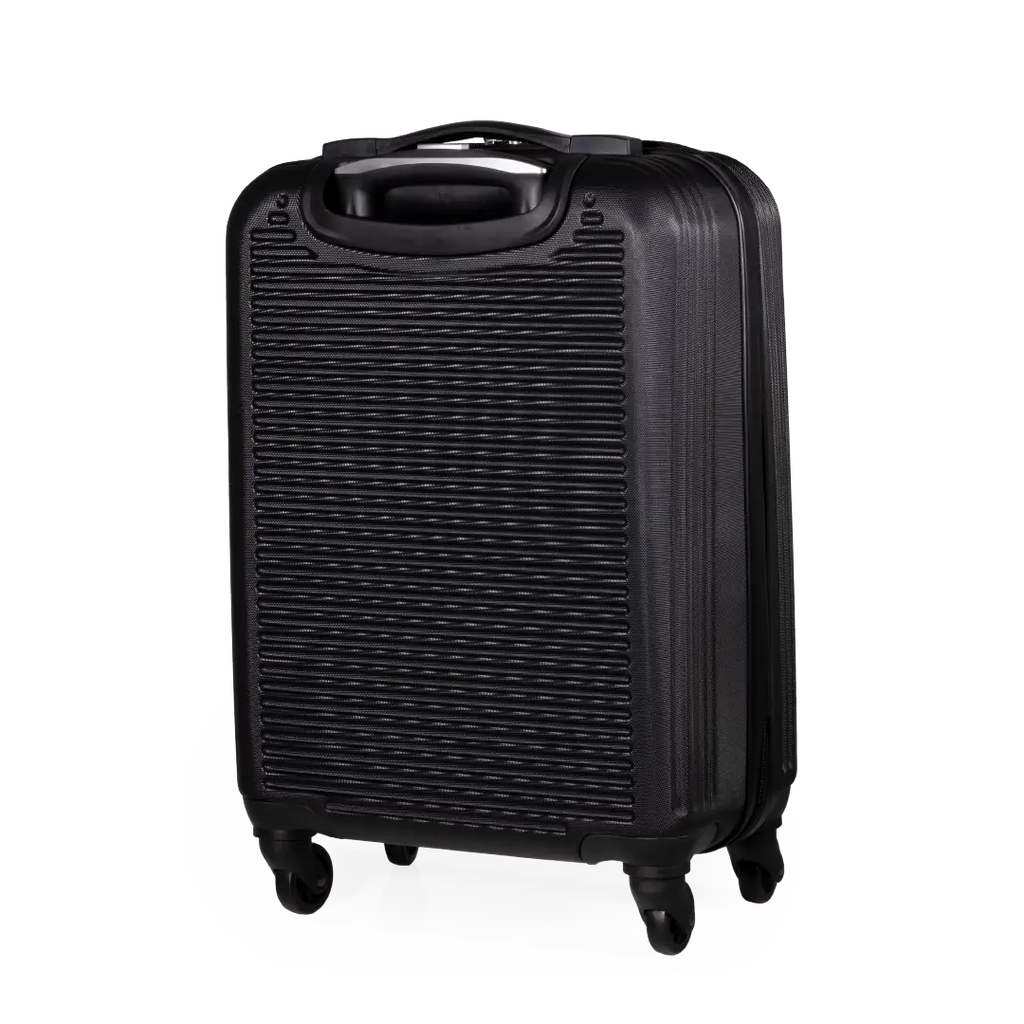 Gino Ferrari Harley 55cm Black Carry-On Suitcase rear view