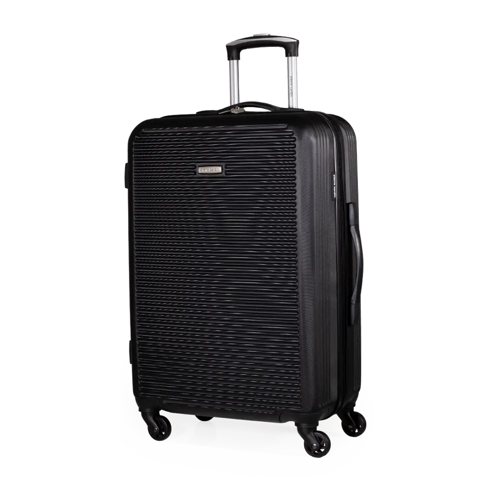 Gino Ferrari Harley 67cm Black Medium Check-In Suitcase