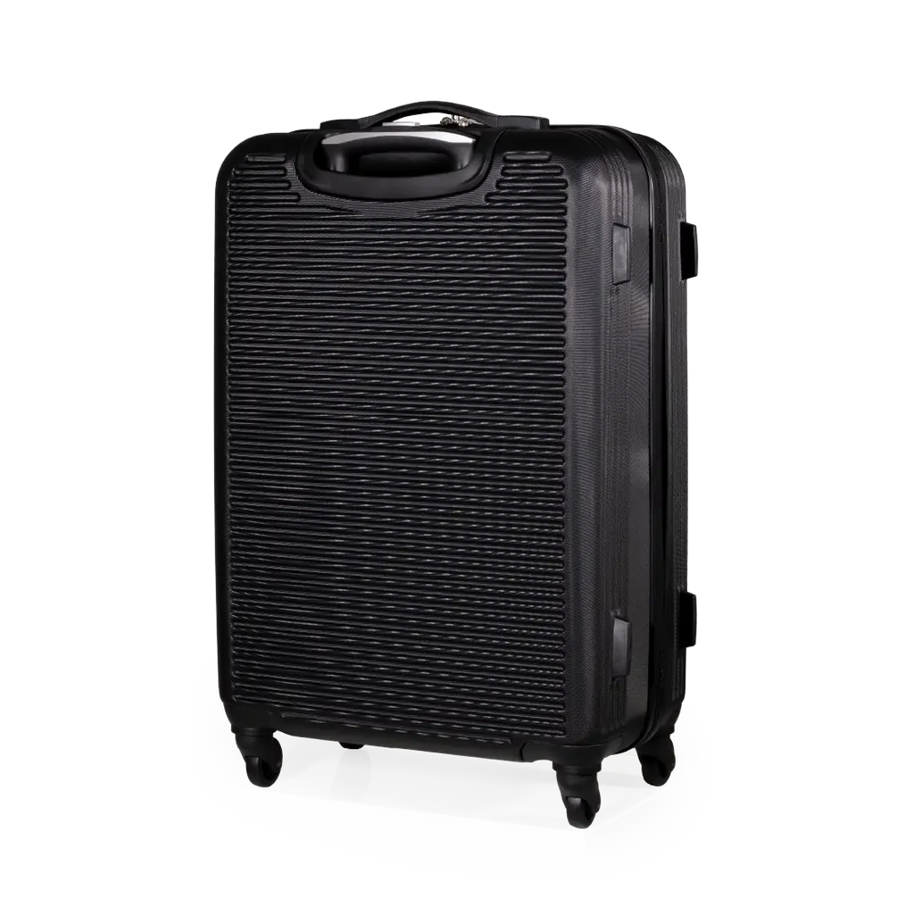 Gino Ferrari Harley 67cm Black Medium Check-In Suitcase