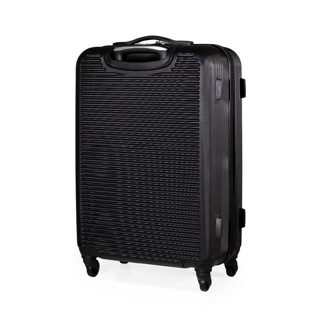 Gino Ferrari Harley 67cm Black Medium Check-In Suitcase