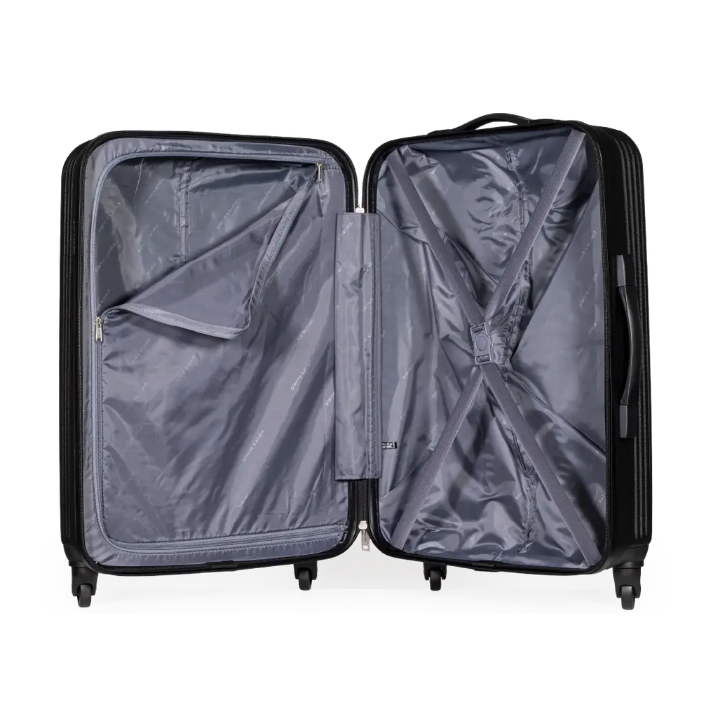 Gino Ferrari Harley 67cm Black Medium Check-In Suitcase
