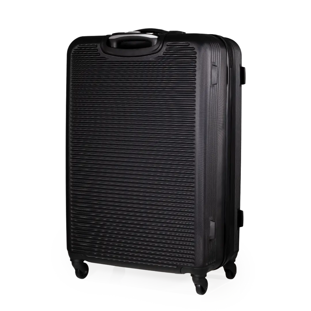 Gino Ferrari Harley 76.5cm Black Large Check-In Suitcase