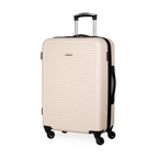 Gino Ferrari Harley 67cm Cream Medium Check-In Suitcase