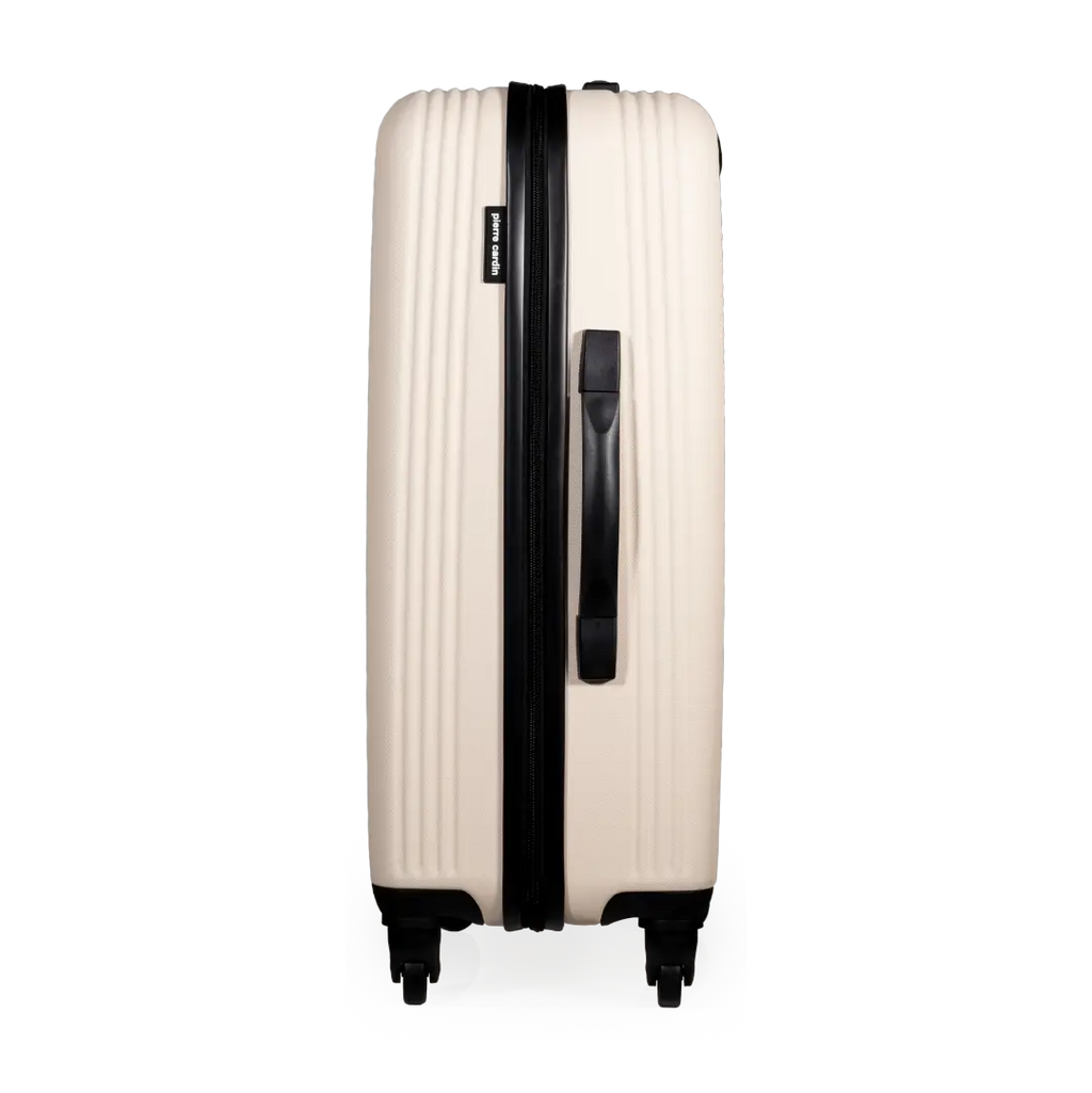 Gino Ferrari Harley 67cm Cream Medium Check-In Suitcase