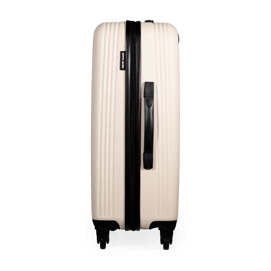 Gino Ferrari Harley 67cm Cream Medium Check-In Suitcase