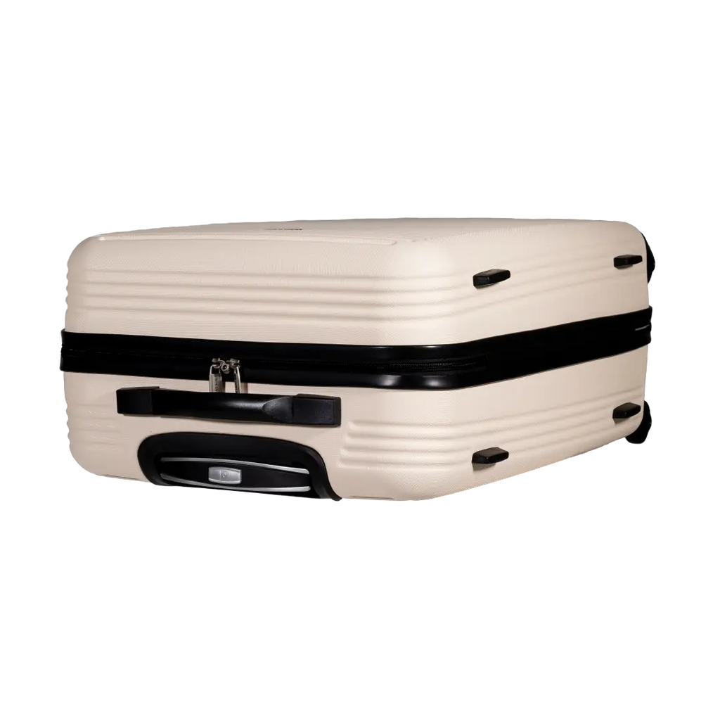 Gino Ferrari Harley 67cm Cream Medium Check-In Suitcase