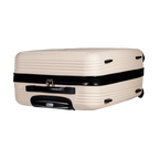 Gino Ferrari Harley 67cm Cream Medium Check-In Suitcase