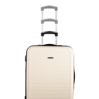Gino Ferrari Harley 67cm Cream Medium Check-In Suitcase
