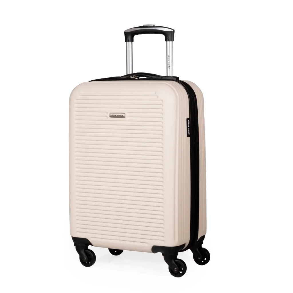 Gino Ferrari Harley 55cm Cream Carry-On Suitcase