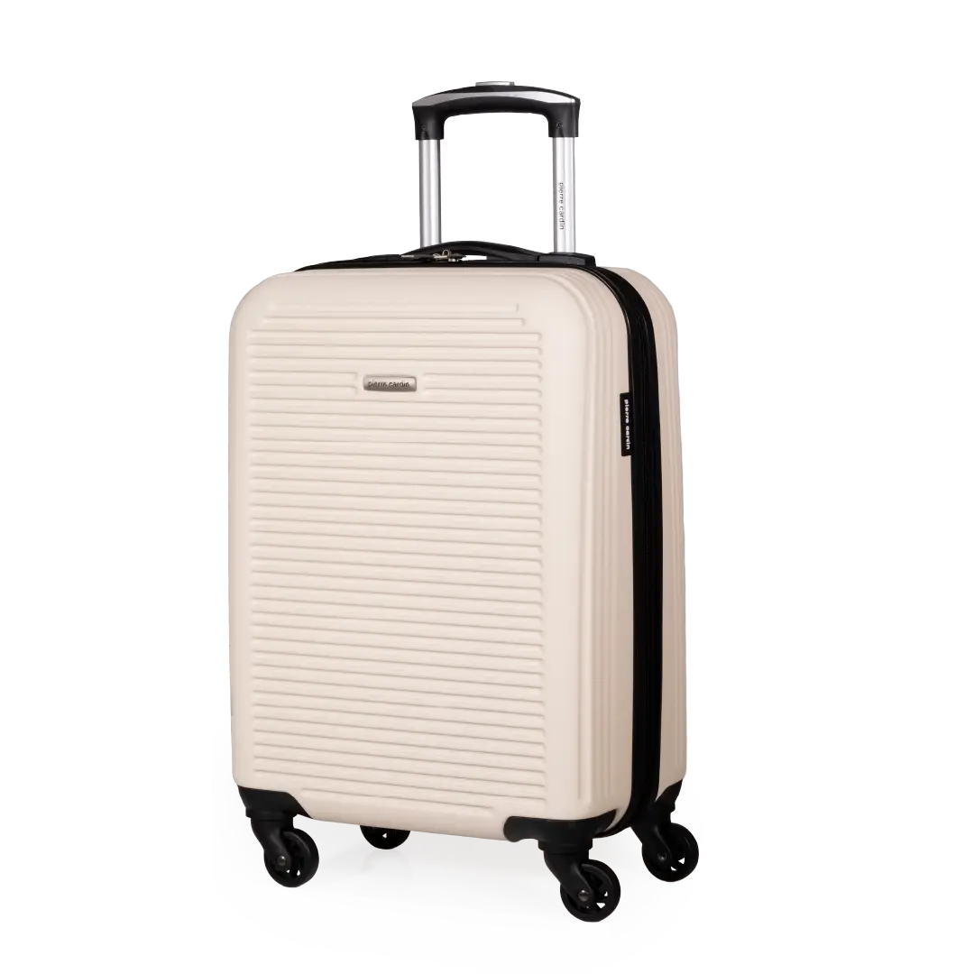 Gino Ferrari Harley 55cm Cream Carry-On Suitcase
