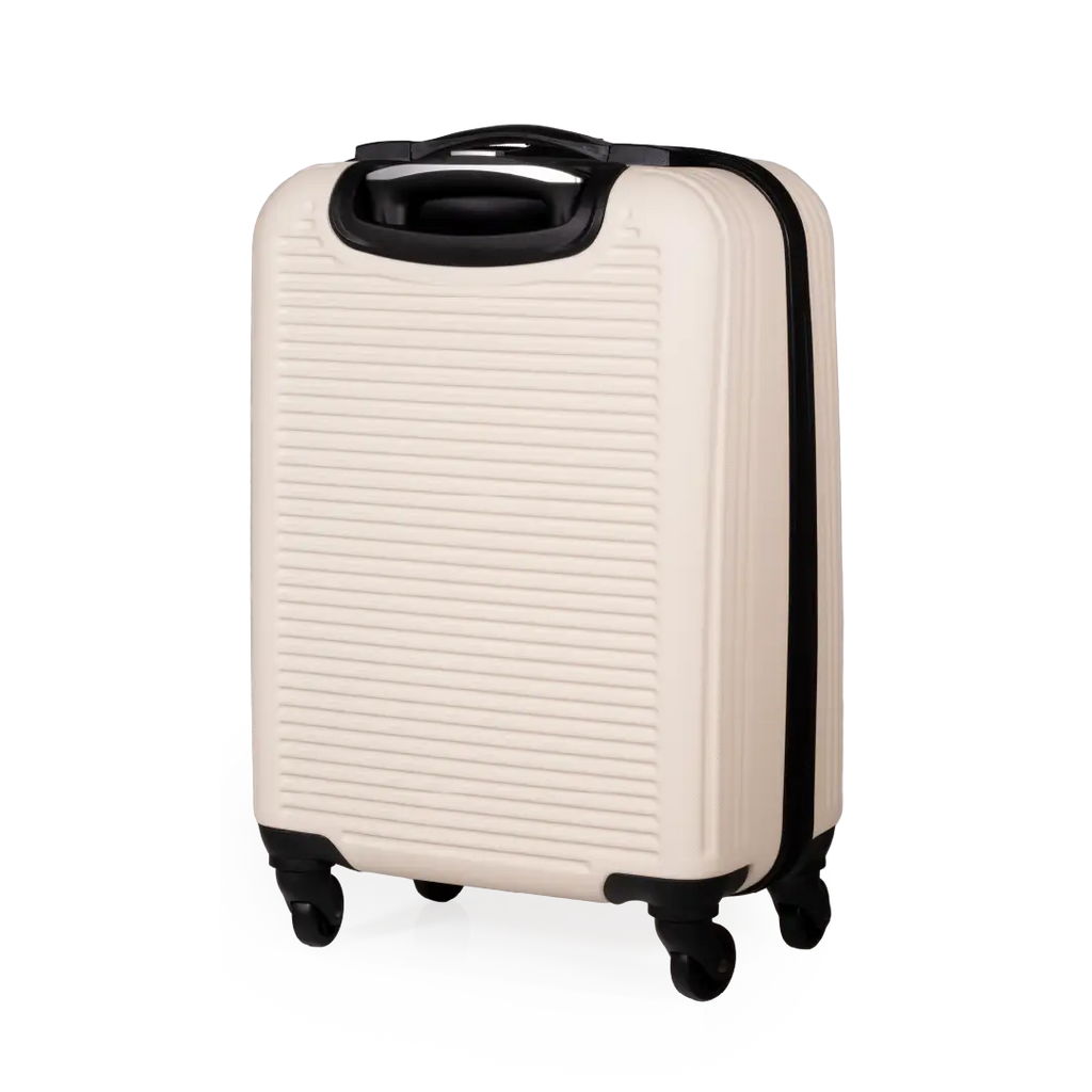 Gino Ferrari Harley 55cm Cream Carry-On Suitcase