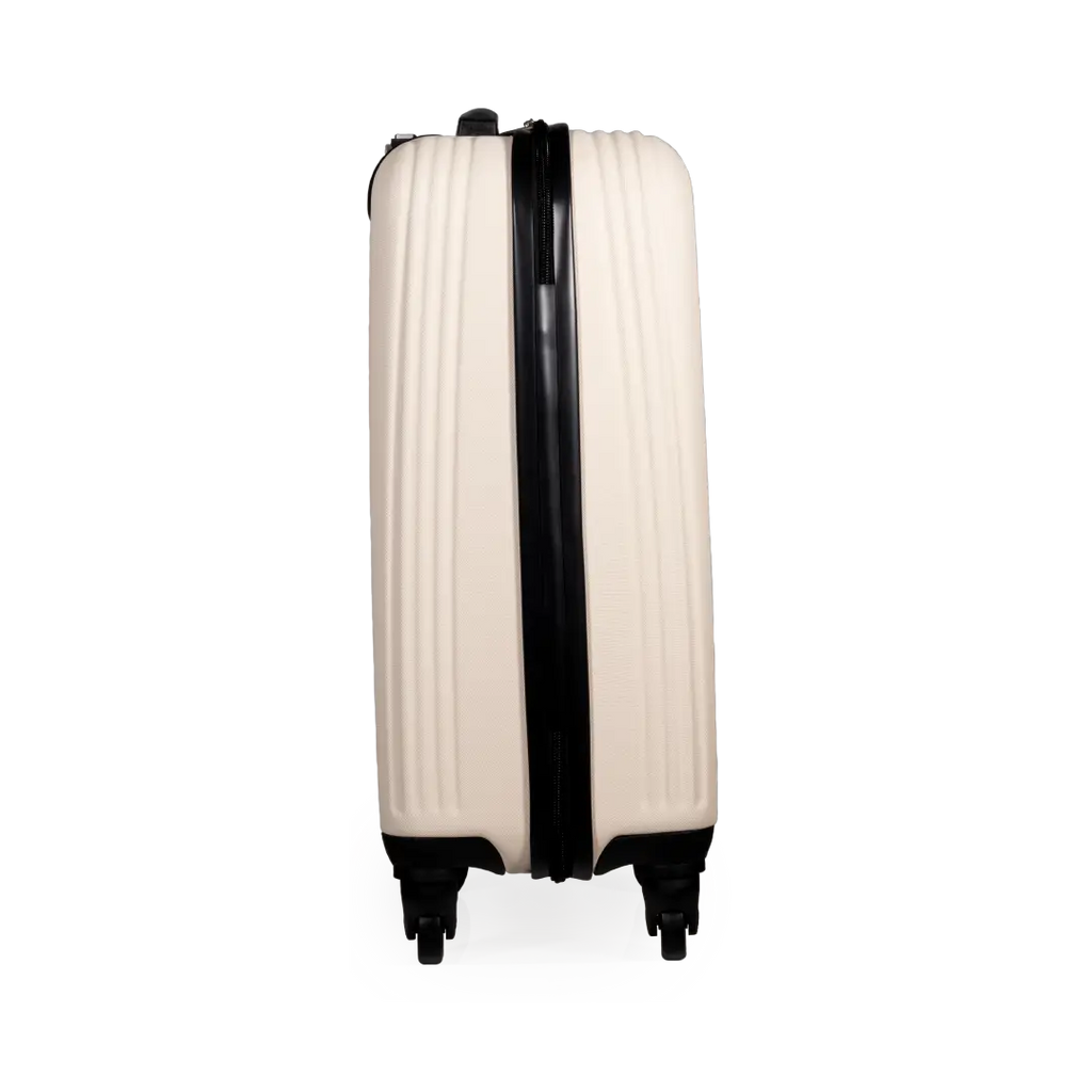 Gino Ferrari Harley 55cm Cream Carry-On Suitcase