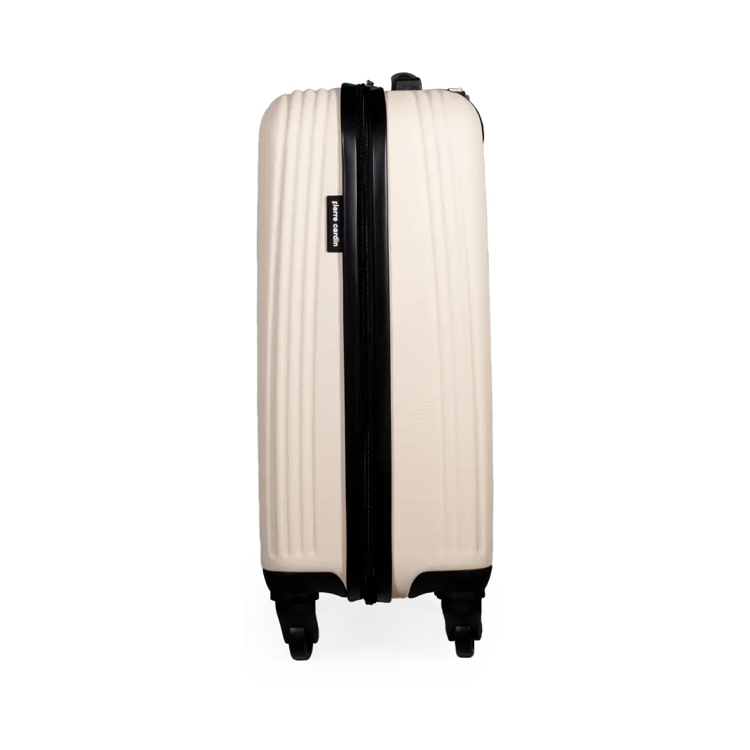 Gino Ferrari Harley 55cm Cream Carry-On Suitcase
