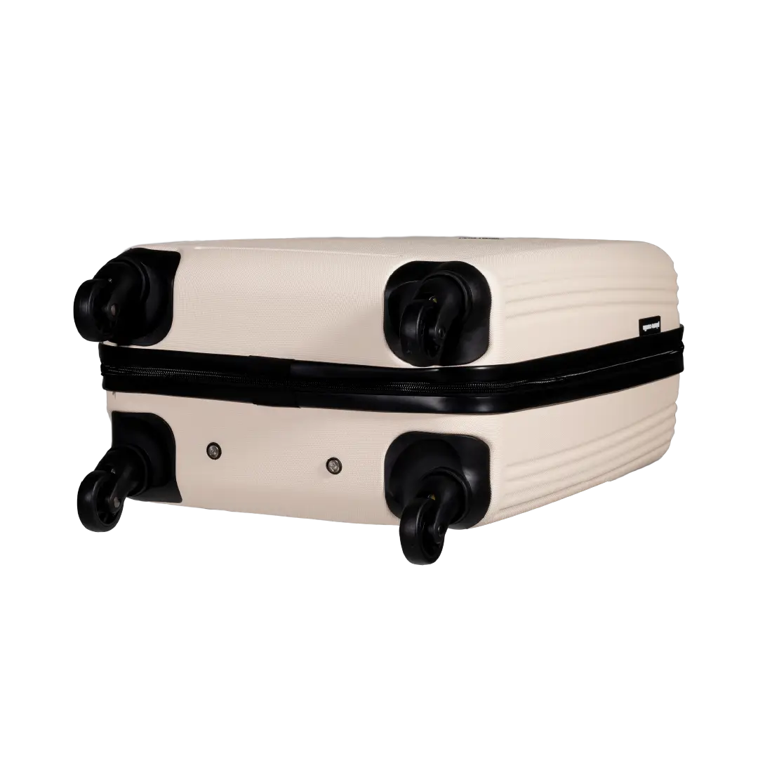 Gino Ferrari Harley 55cm Cream Carry-On Suitcase