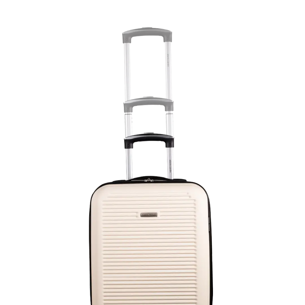 Gino Ferrari Harley 55cm Cream Carry-On Suitcase