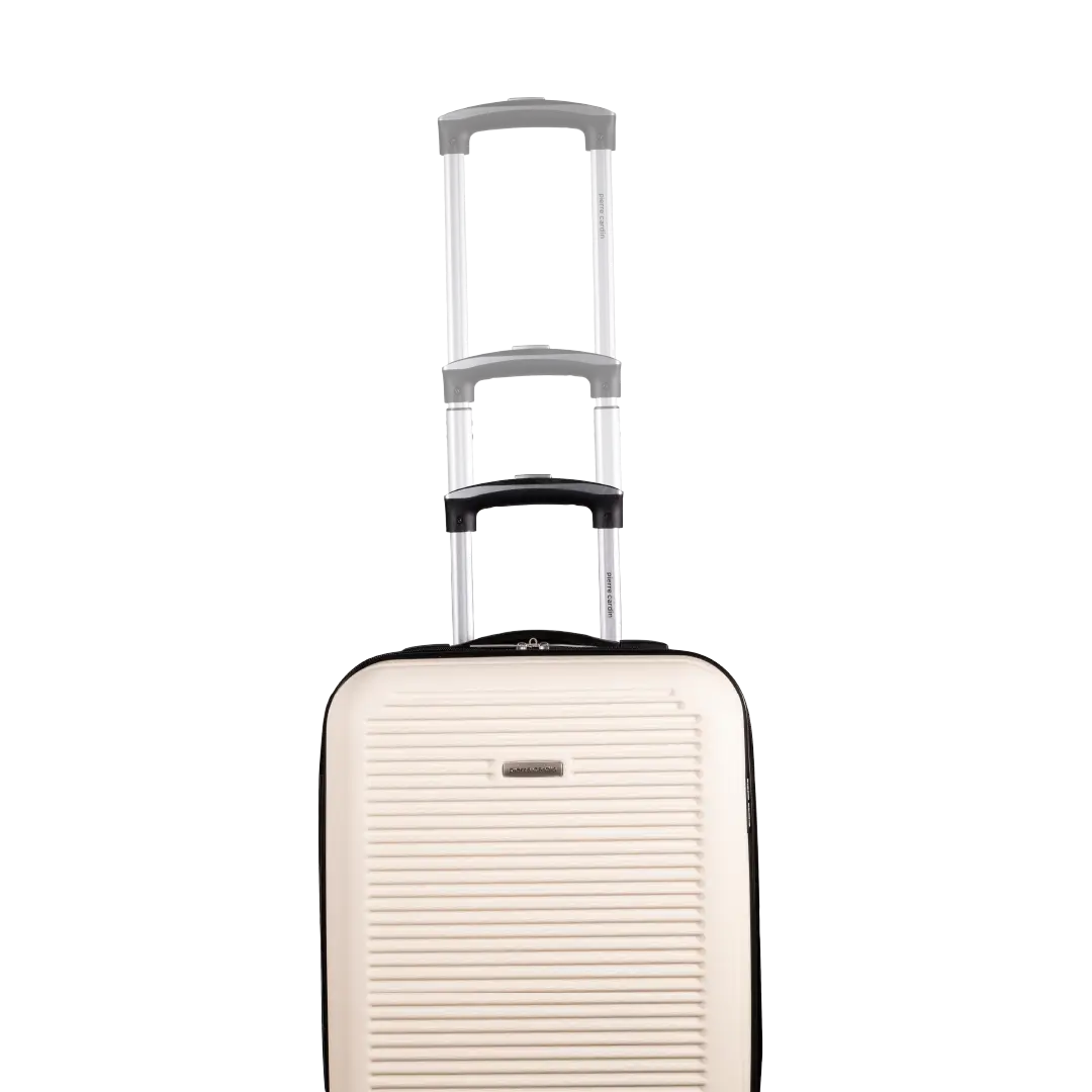 Gino Ferrari Harley 55cm Cream Carry-On Suitcase