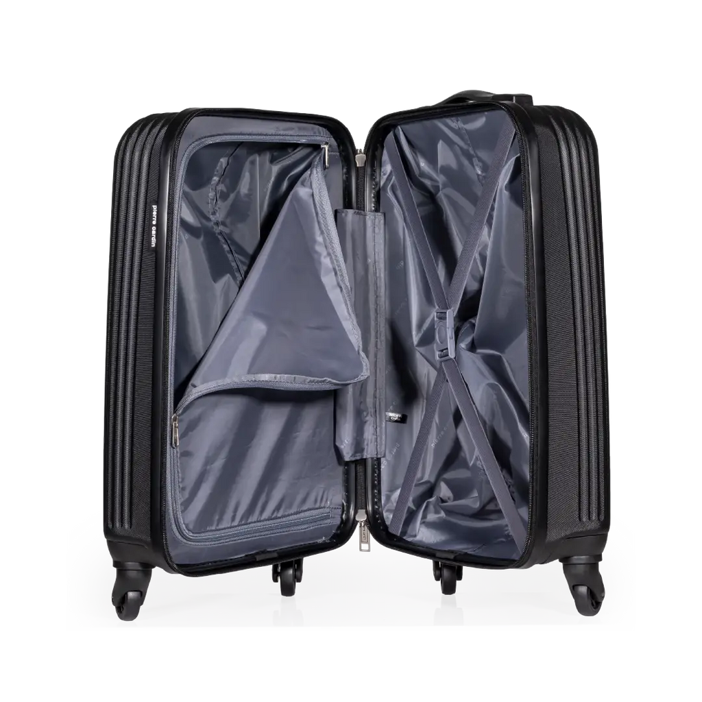 Gino Ferrari Harley 55cm Black Carry-On Suitcase