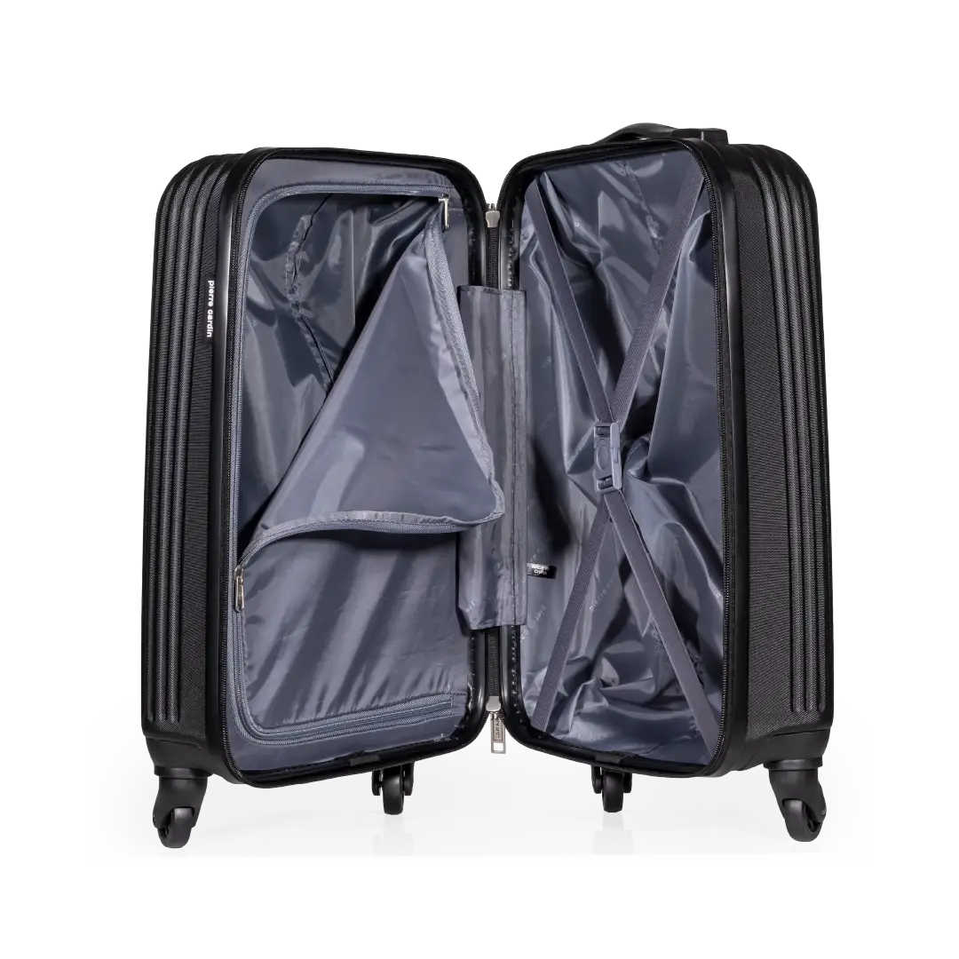 Gino Ferrari Harley 55cm Black Carry-On Suitcase