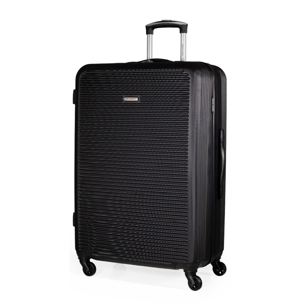 Gino Ferrari Harley 76.5cm Black Large Check-In Suitcase