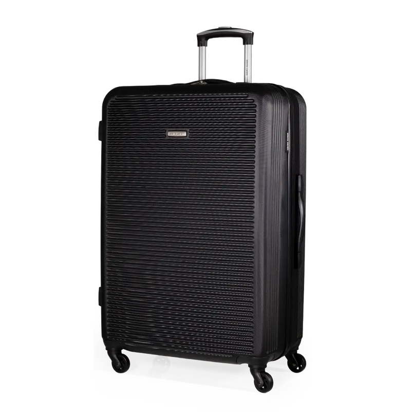 Gino Ferrari Harley 76.5cm Black Large Check-In Suitcase