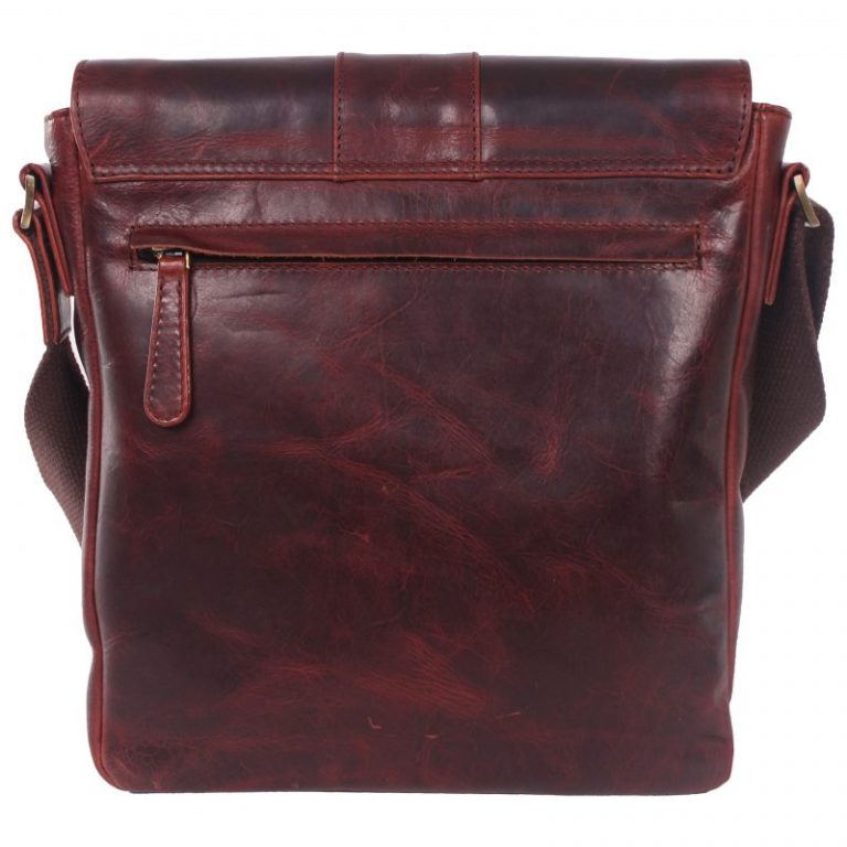 Thatcham Leather Messenger Bag