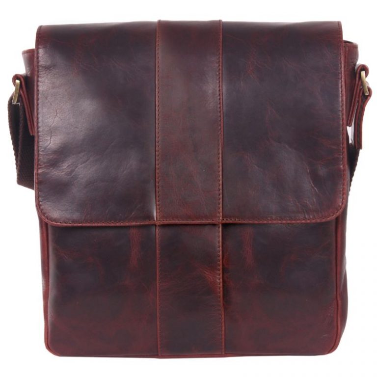 Thatcham Leather Messenger Bag