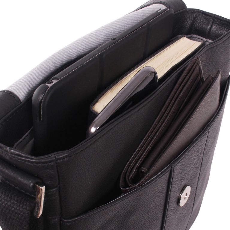 Marlow Leather Messenger Bag