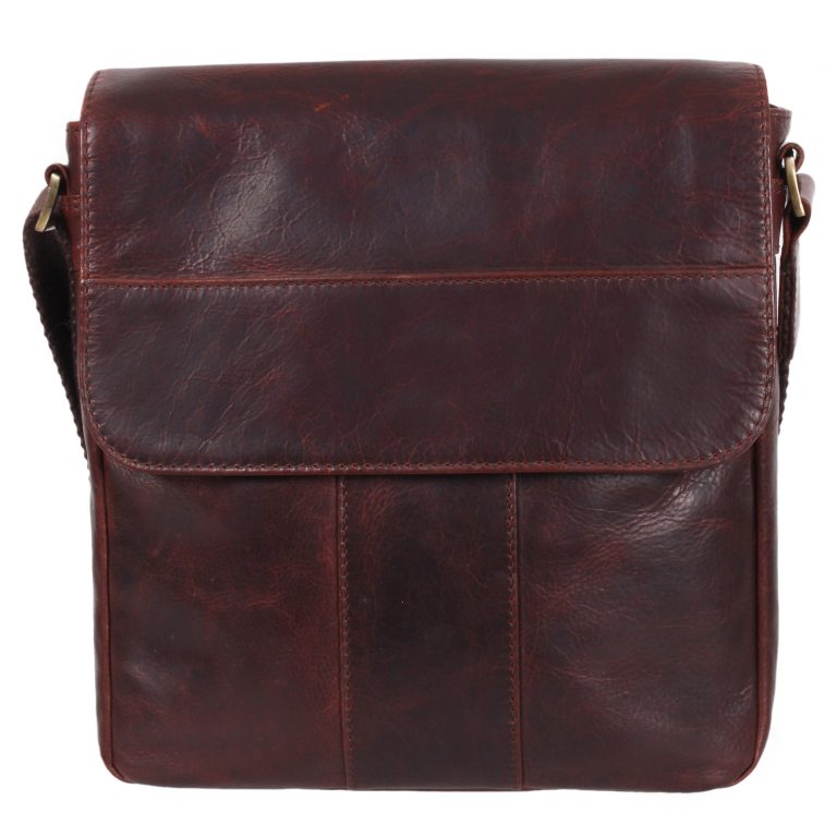 Marlow Leather Messenger Bag