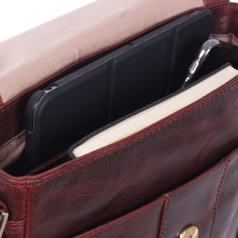 Marlow Leather Messenger Bag