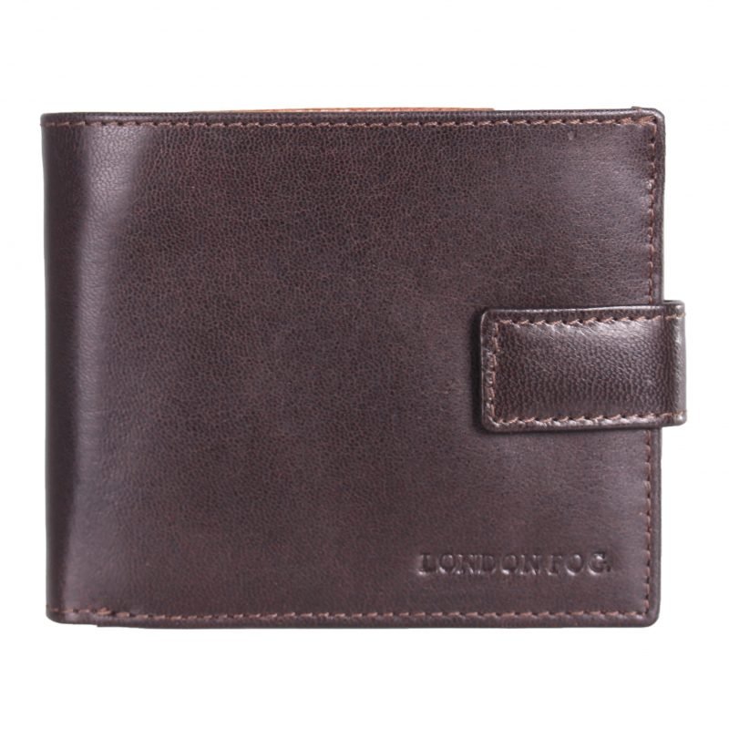 LFW001 Millennium – 5CC Bi fold Wallet with I.D, Zip in Note Section and Tab