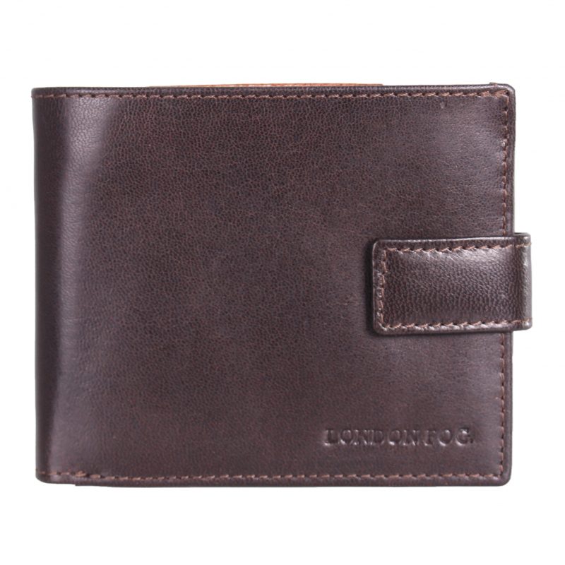 LFW001 Millennium – 5CC Bi fold Wallet with I.D, Zip in Note Section and Tab