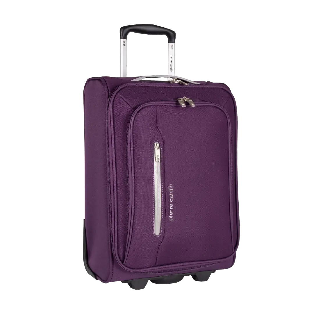 Gino Ferrari Cion 48cm Purple Underseat Suitcase