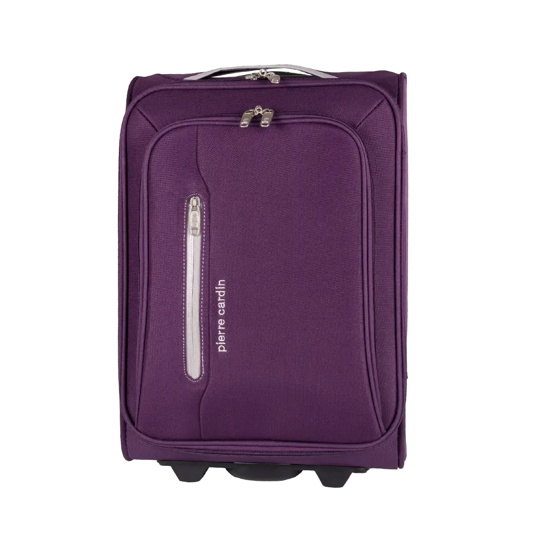 Gino Ferrari Cion 48cm Purple Underseat Suitcase