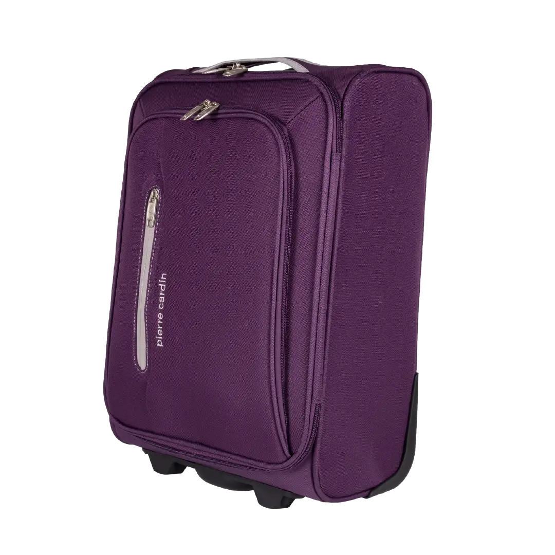 Gino Ferrari Cion 48cm Purple Underseat Suitcase