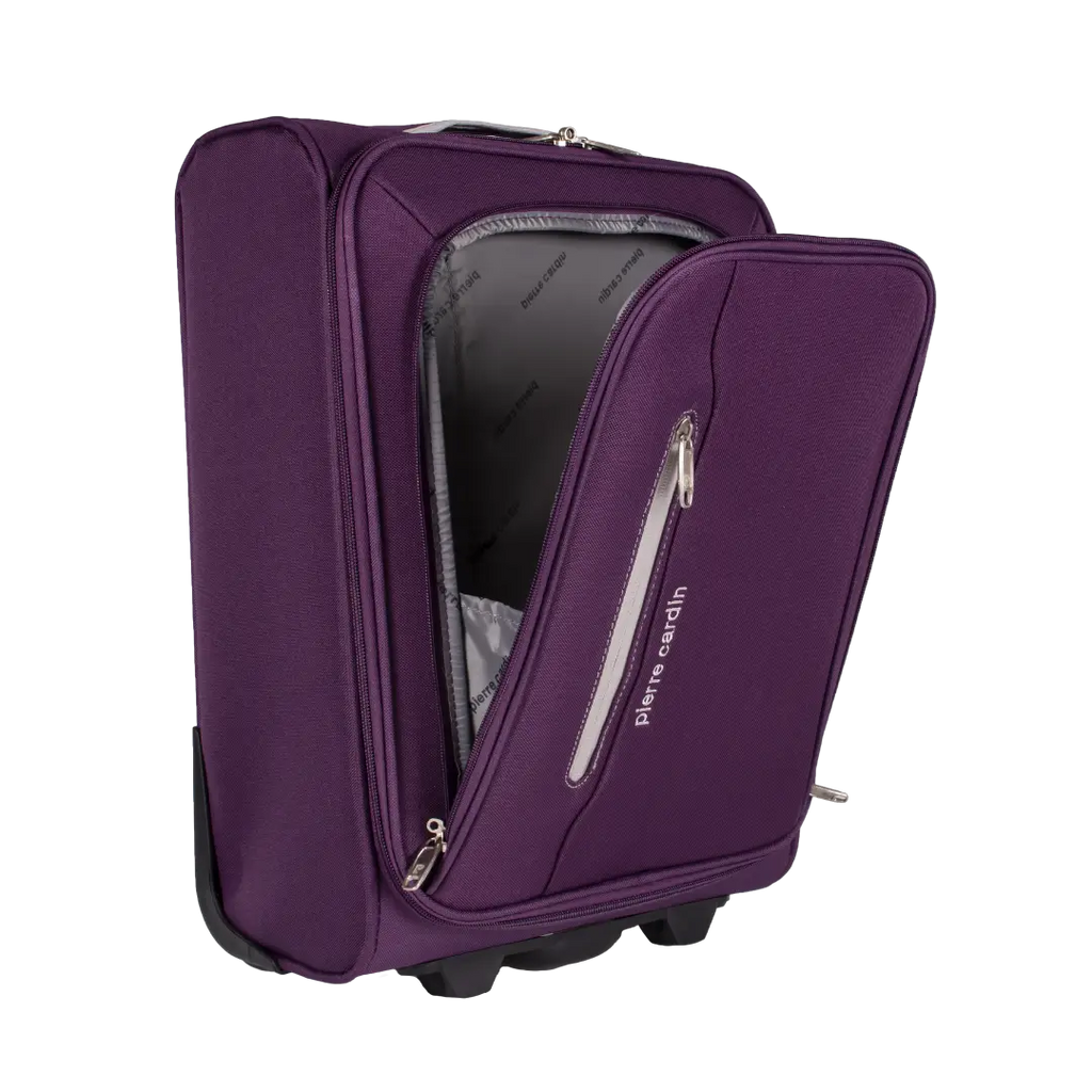Gino Ferrari Cion 48cm Purple Underseat Suitcase